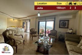 Jeita 150m2 | Excellent Condition | Panoramic View | Luxury | TO 0