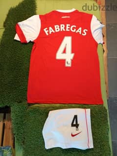 Arsenal Fabregas Retro Football Shirt & Short 0
