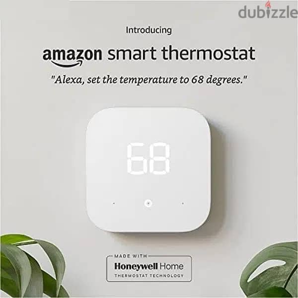 Amazon Smart Thermostat - Energy star certified, works with Alexa 0