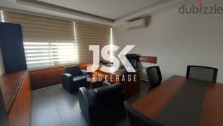 L13376-Furnished Office for Rent In Jbeil A Brand New Center