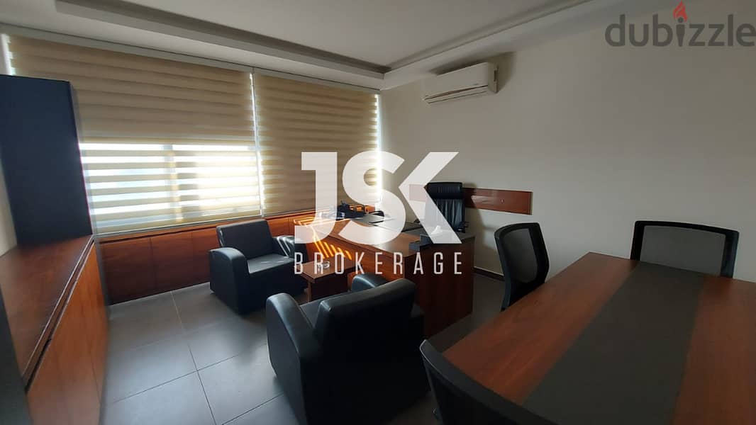 L13376-Furnished Office for Rent In Jbeil A Brand New Center 0