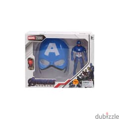 Captain America Action Figure With Face Mask 0