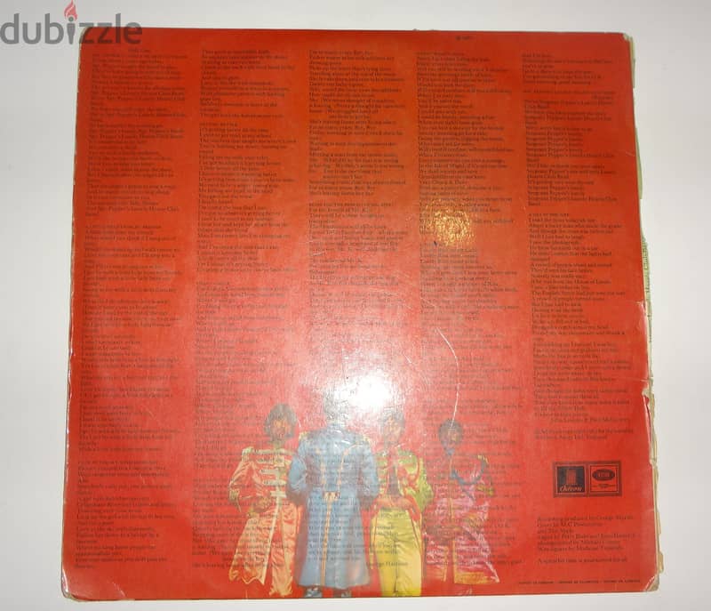 Beatles Sgt. pepper lonely hearts club band vinyl 3