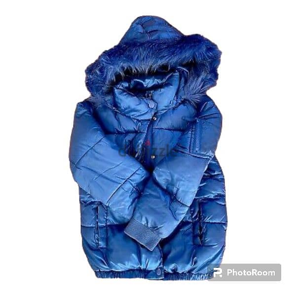 Justice blue Puffer Jacket 0