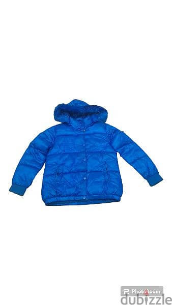 Justice blue Puffer Jacket 4