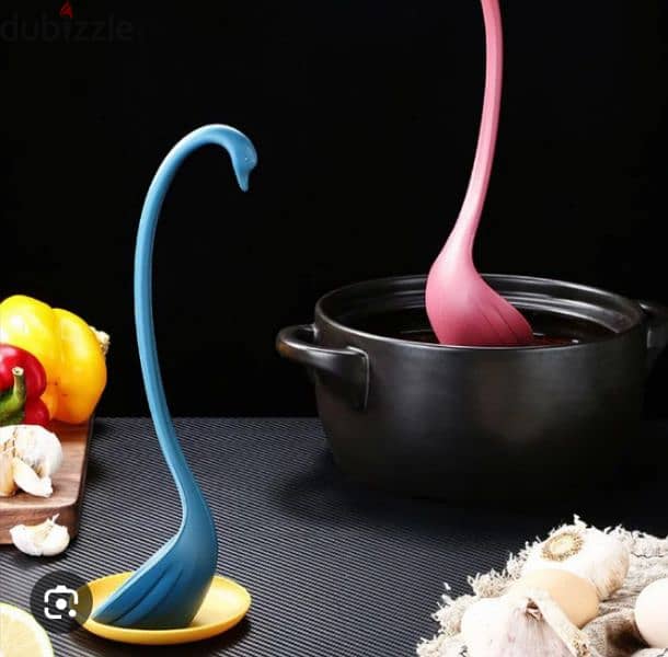 cute swan shape cooking spoon 2