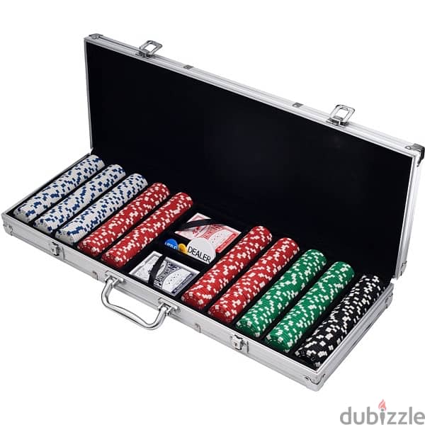 Poker 500 chips (12grams) Numbers 1