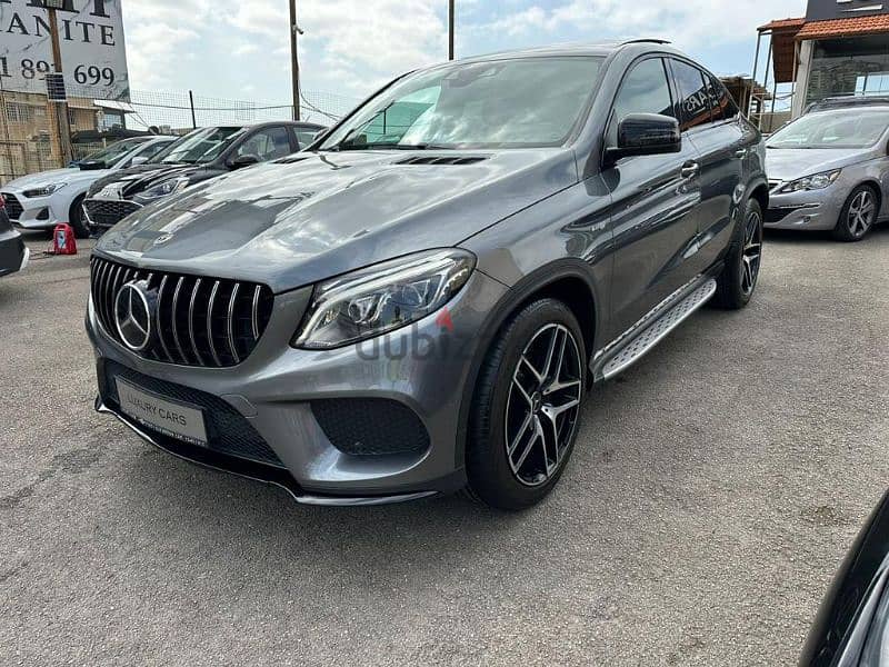 Mercedes GLE 43 coupe 2017 1