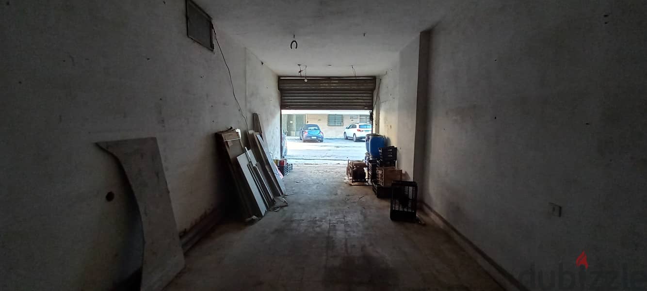 Two shops or small warehouse  In Zalka محلين او مستودع صغير في الزلقا 0