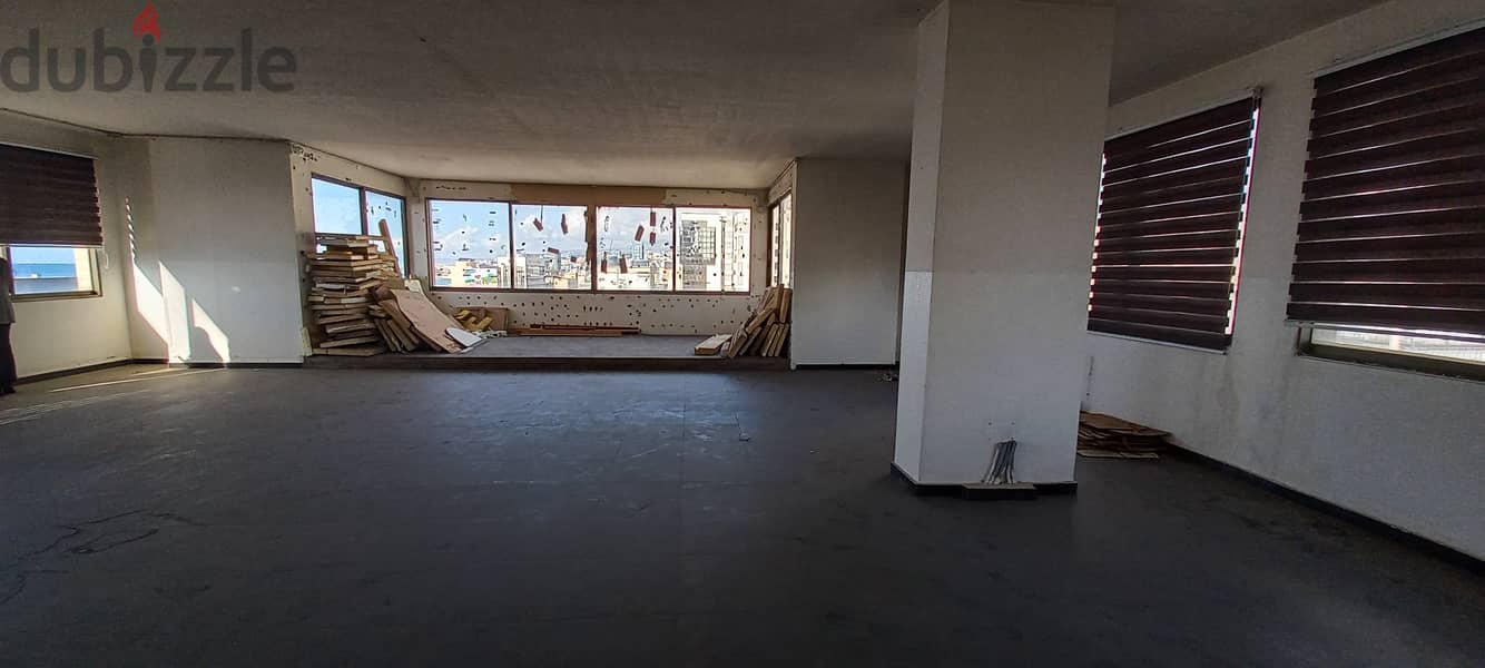 Huge Room Overlooking A Sea Vew & The  Jal El dib Highway 5