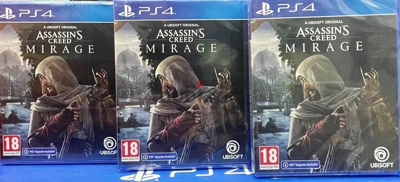 Ps5 & Ps4 Assassins Creed Mirage (NEW SEALED) - Video Games