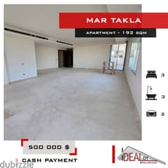 Apartment for sale in hazmieh mar takla 192 SQM REF#AEA16009