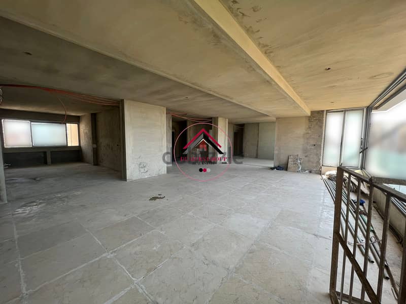 Core and Shell Apartment for sale in Ramlet el Bayda in a new Building 7
