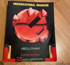 organizational  behavior sixth edition