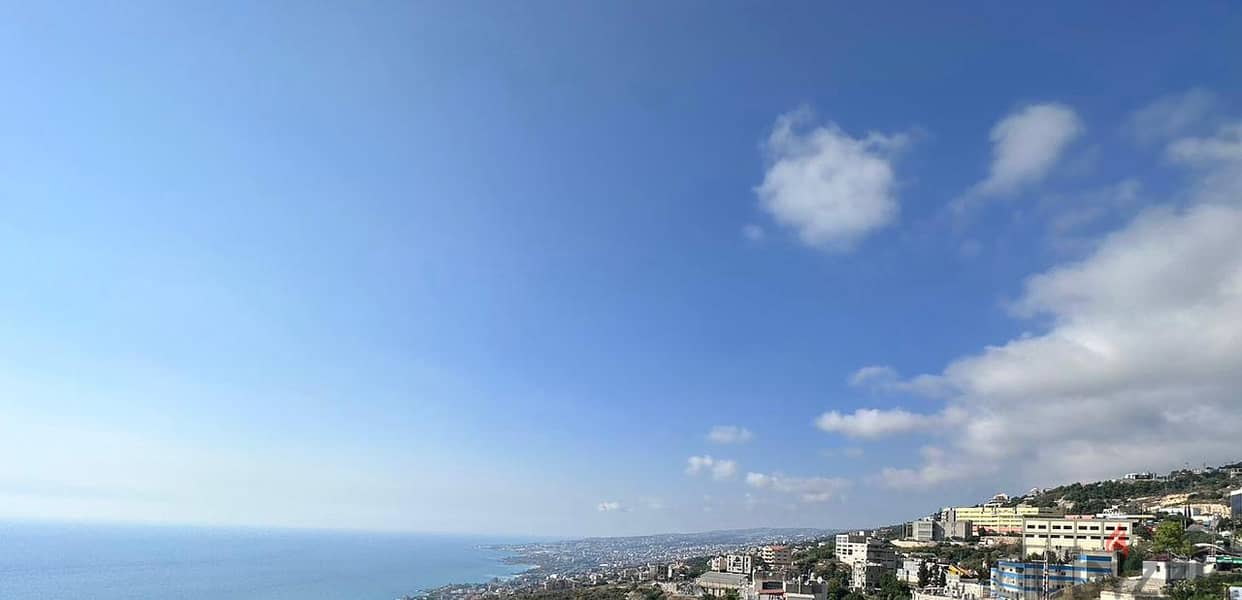 Furnished 224m2 duplex+ 65m2 terrace+open  view for sale in Halat 1