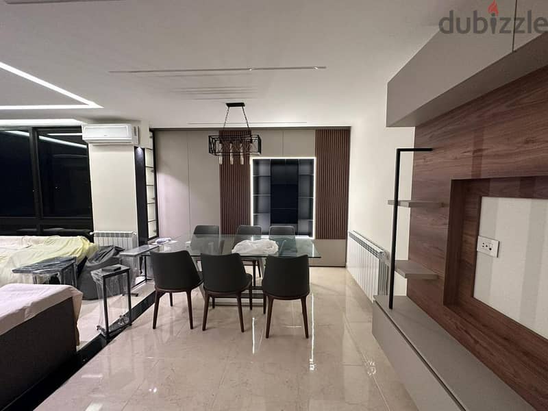 Furnished 224m2 duplex+ 65m2 terrace+open  view for sale in Halat 3