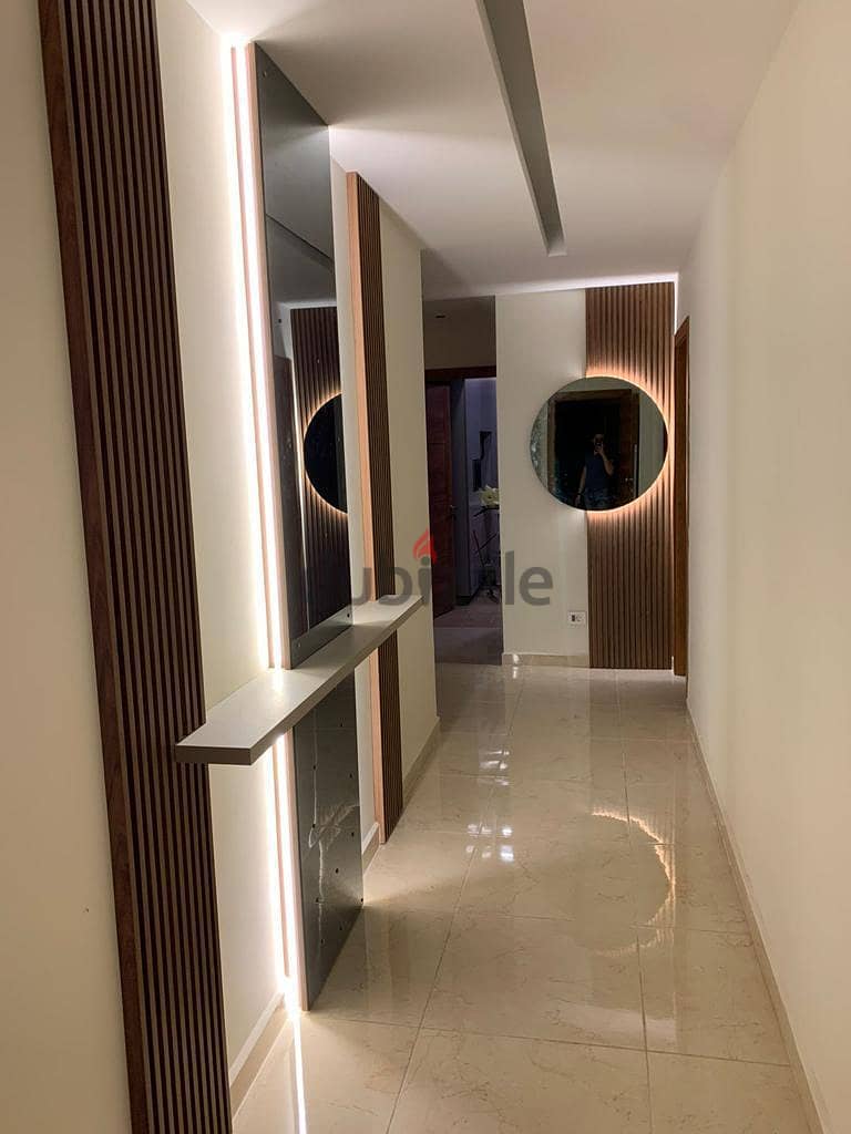 Furnished 224m2 duplex+ 65m2 terrace+open  view for sale in Halat 6