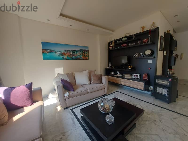 110 SQM Furnished Apartment in Haret Sakher with Sea and Mountain View 2