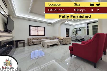 Ballouneh 180m2 | Mint Condition | Prime Location | Open View |