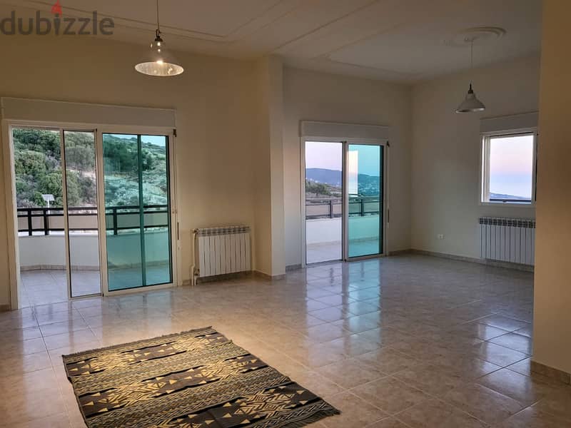 240 SQM Furnished Apartment in Batroun, Eddeh Road with View 1