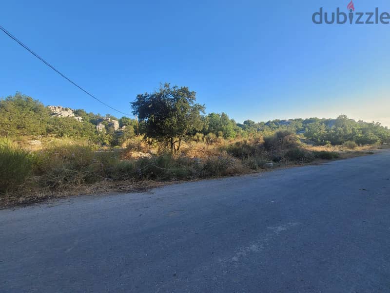 1200 m2 land+mountain view for sale in Faytroun - أرض للبيع في فيترون 1