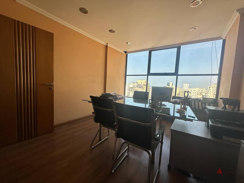 Fully Furnished Office for Rent in Jdeideh مكتب للإيجار في جديده 5
