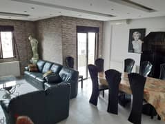 160Sqm| Fully decorated apartment in Baabdath / Sfeila | Mountain view