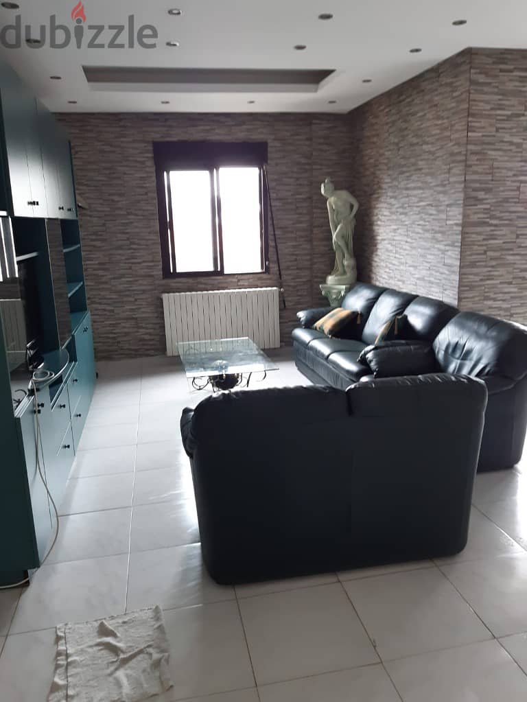160Sqm| Fully decorated apartment in Baabdath / Sfeila | Mountain view 4
