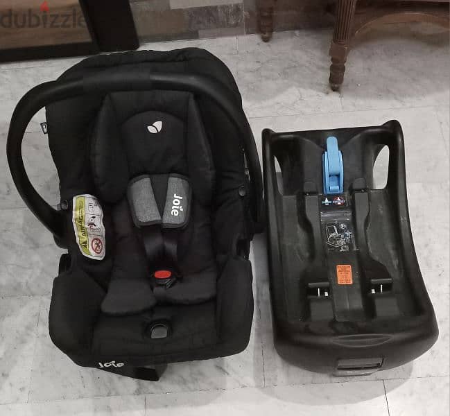 set joie stroller and car set like new 8
