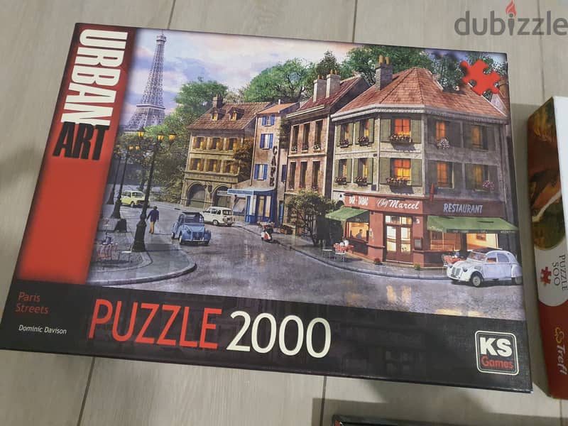 Puzzle 2000 pieces: Paris