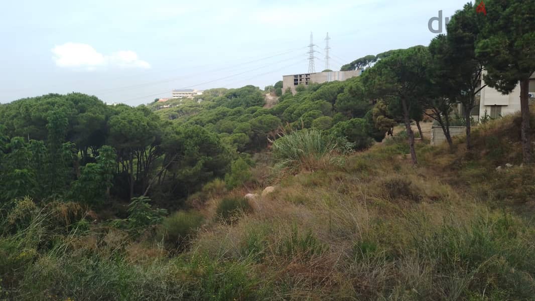 2250 m2 land with open panoramic view for sale in Ain Najem 2
