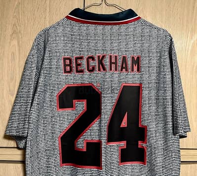 Manchester United 1994/95 away beckham rare umbro jersey