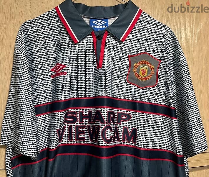 Manchester United 1995 away beckham umbro jersey 1
