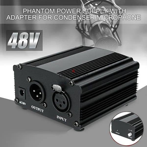 BM800 phantom power 48v 1