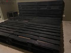 palette wood bed 200x200