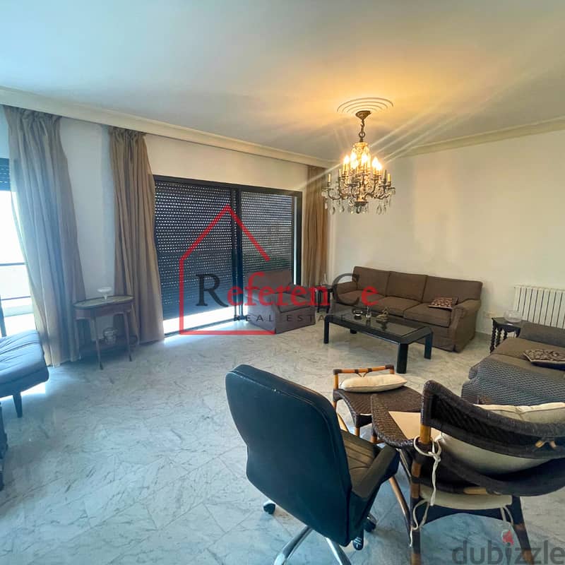 furnished apartment in Bayada for rent شقة مفروشة للإيجار في البياضة 1
