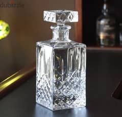Diamond Glass Carafe, 18x9cm, 1000ML 0