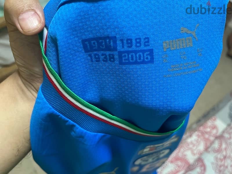 italia super copa with argentina limited edition puma barella jersey 5