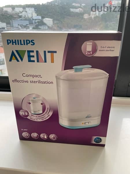 Philips avent 2 in 1 sterilizer excellent condition!! 2