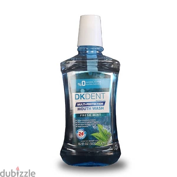 DK dent multi-protection mouth wash (fresh mint) 0