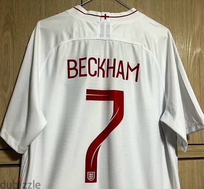 beckham 7 england world cup limited edition nike jersey