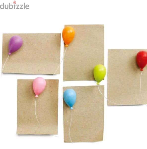 cute arrow and balloons shape fridge magnets 7