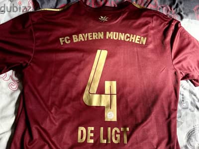 bayern munchen 21/22 de ligt winner bundesliga  adidas kit