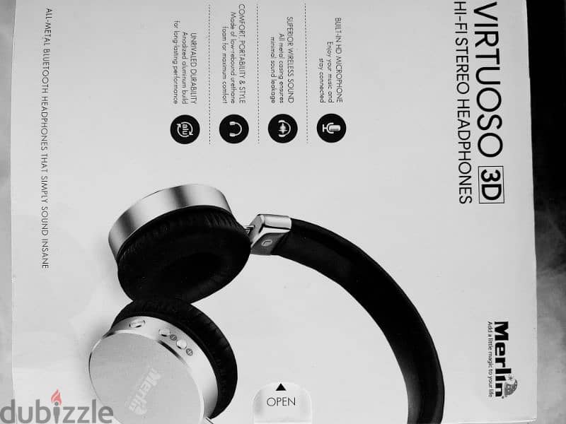 MERLIN virtuso 3D HI-FI stereo headset from UAE 2