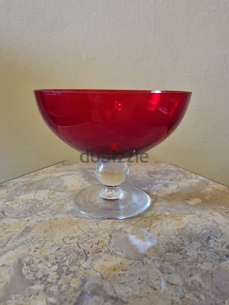 red crystal glass 2