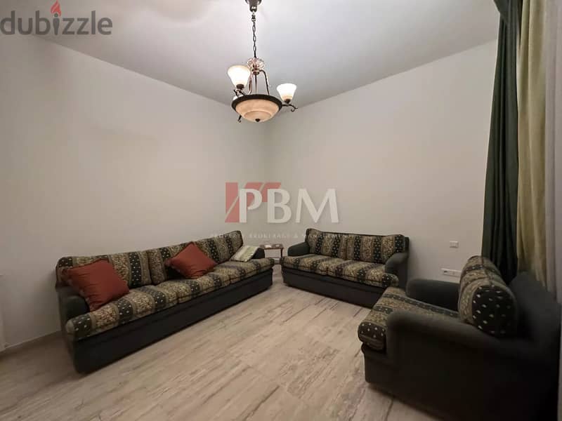 Beautiful Furnished Apartment For Rent In Badaro | 280 SQM | 4