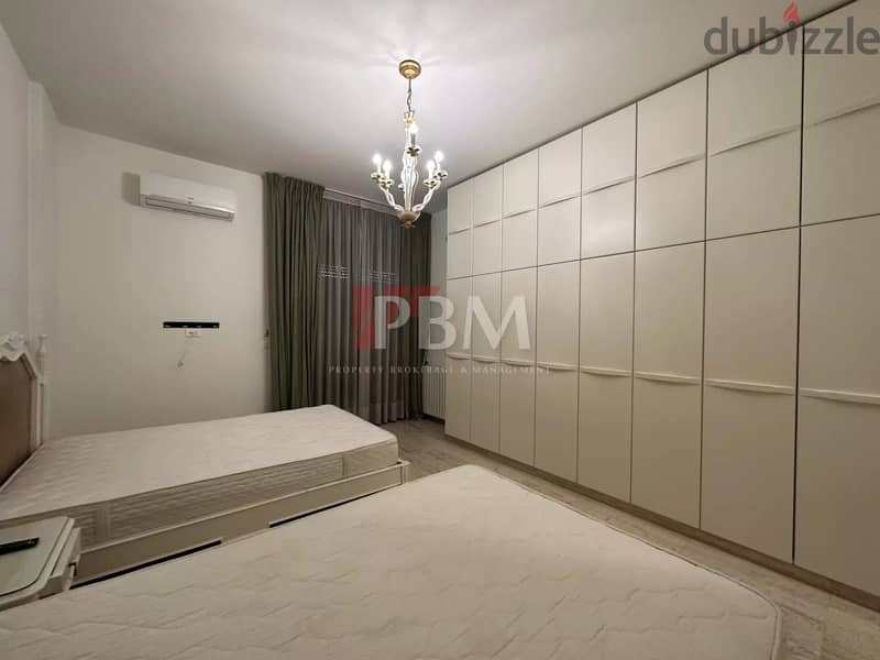 Beautiful Furnished Apartment For Rent In Badaro | 280 SQM | 8