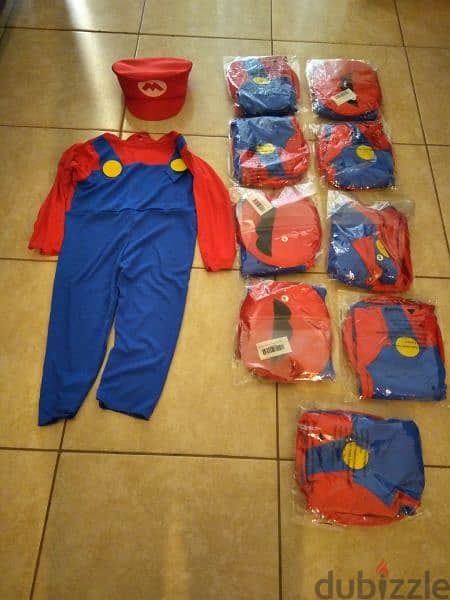 Super Mario kids costumes 1