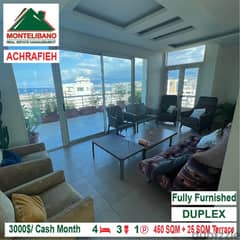 3000$/Cash Month!! Apartment for rent in Achrafieh!! 0