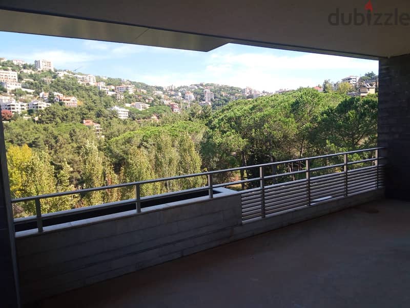 LUX 230 m2 apartment+30m2 terrace+ mountain view for sale in Baabdat 1